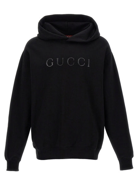 Premium Studded Logo Hoodie