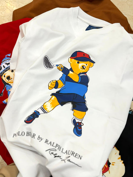 Premium  Round Neck Bear Jersey T-Shirt