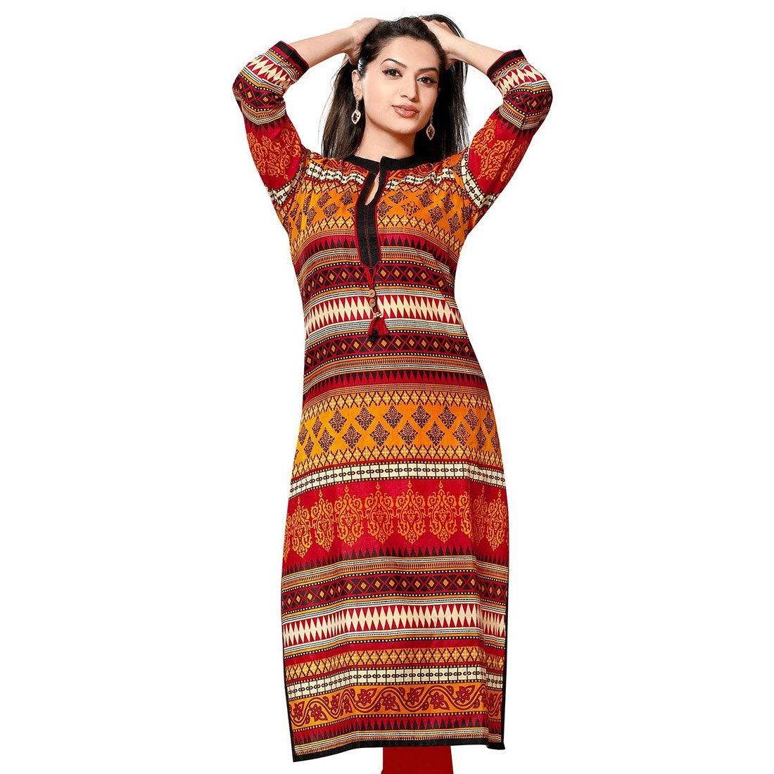 Crepe Casual Cotton Kurti.