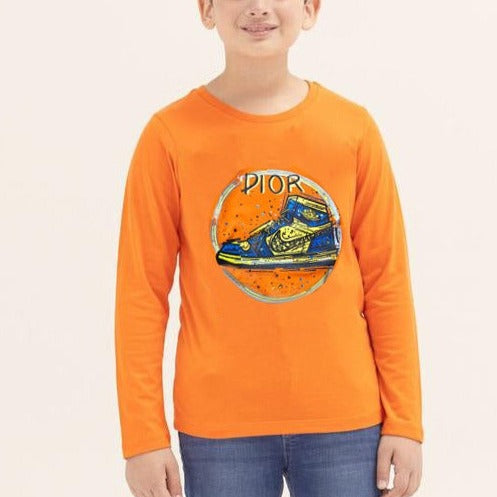 Kids Cotton Full Sleeve T-shirt