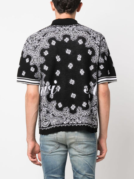 Premium Bandana Print  Drop Shoulder Shirt