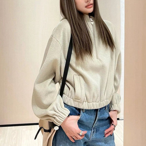 Fashionable Zipper Jacket For Women