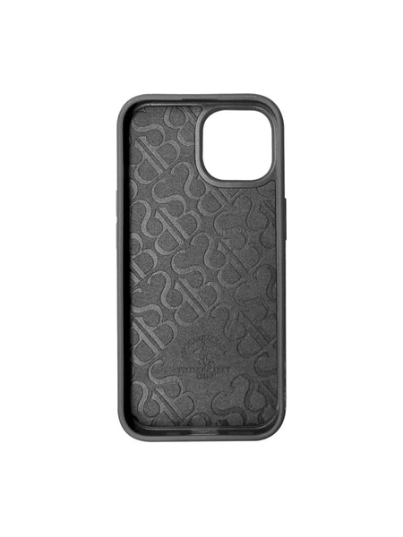 Santa Barbara Primo Series Magnetic Ring Kickstand Leather Case for iPhone 15 Series