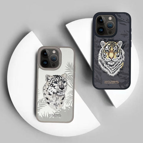 Santa Barbara Savanna Series Leather Case for iPhone 15 Series