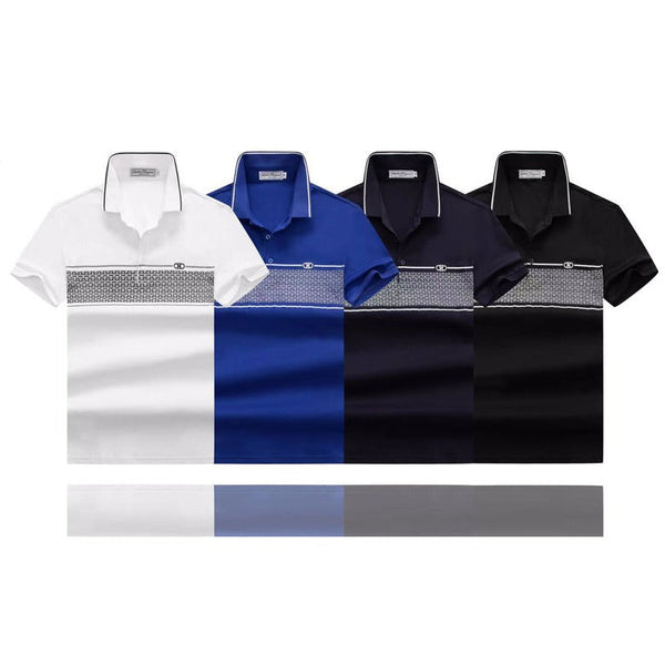 Premium Printed Polo Short Sleeves T-shirt