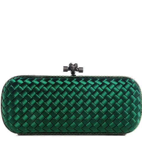 Quilted Pattern Clutch Handbag