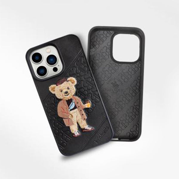 Santa Barbara Polo Bear Case Cover for Apple iPhone - Black