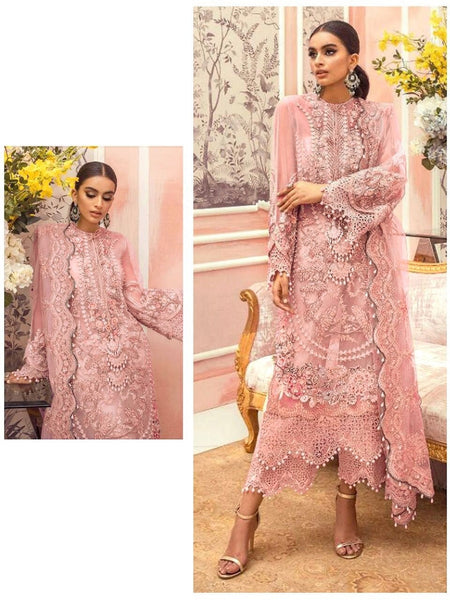 HEAVY NET EMBROIDERED DUPATTA WITH ORIGIONAL MIRROR HAND WORK KURTA SET