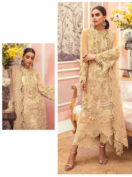 HEAVY NET EMBROIDERED DUPATTA WITH ORIGIONAL MIRROR HAND WORK KURTA SET