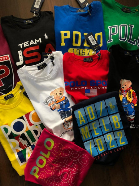 Polo Bear-print T-shirt