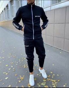 Contrast Taping Tracksuit For Men