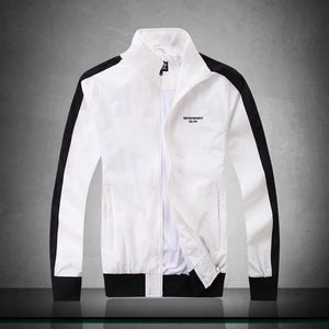 2022 EDITION WHITE ZIPPER JACKET