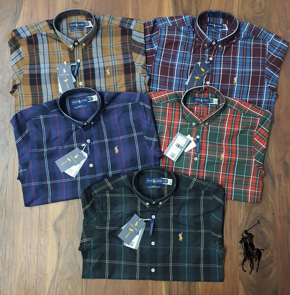 Premium Quality Checkered Shirts For Men