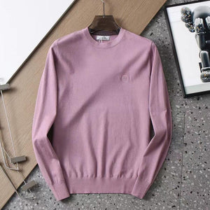 IMPORTED CREW NECK  PULLOVER FOR MEN