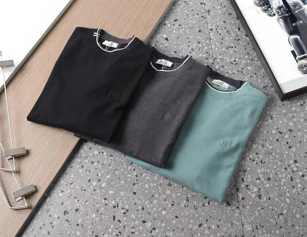 IMPORTED CREW NECK  PULLOVER FOR MEN