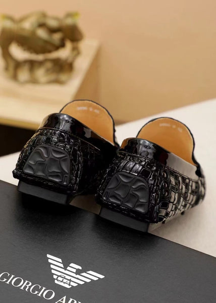 Luxury  Croc-Effect Men Loafers