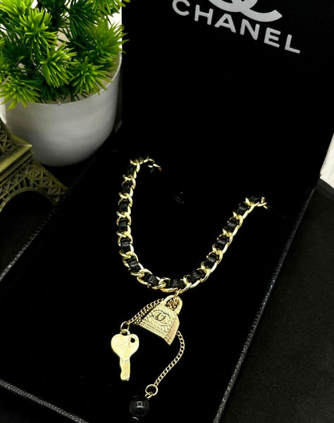 Designer Lock Key Design Necklace for Women