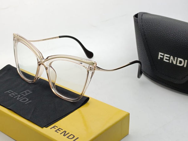 Transparent Cat Eye Frames Oversize Eyeglasses