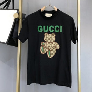 Embroidery Patch Short Sleeves T-Shirt