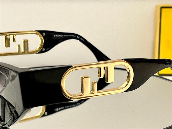 Cat-Eye Acetate And Gold-Tone Sunglasses