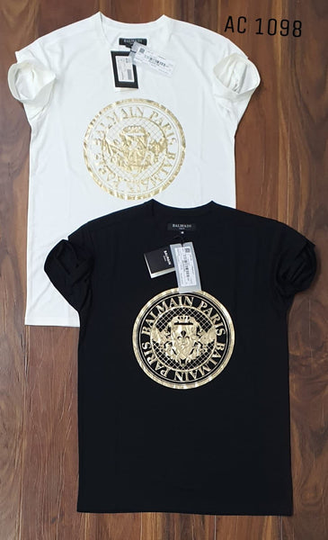 Coin Logo Print T-Shirt