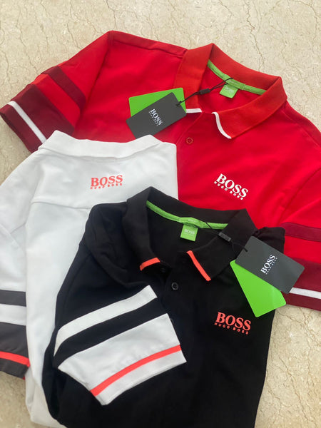 Embroidered Logo Polo Shirt