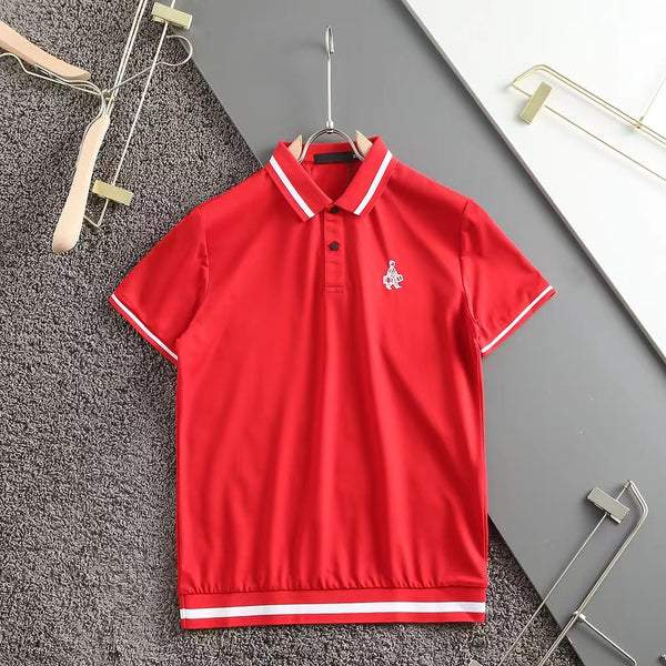 Embroidery Logo Short Sleeves Polo T-Shirt