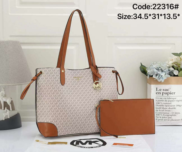 Edith large monogram tote bag