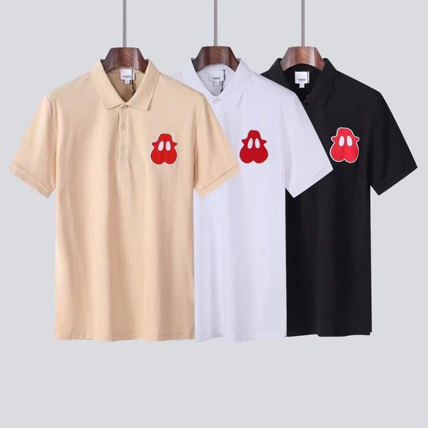 Monster Logo Patch Polo Shirt