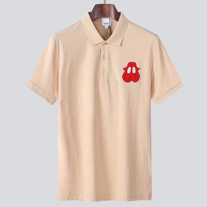 Monster Logo Patch Polo Shirt