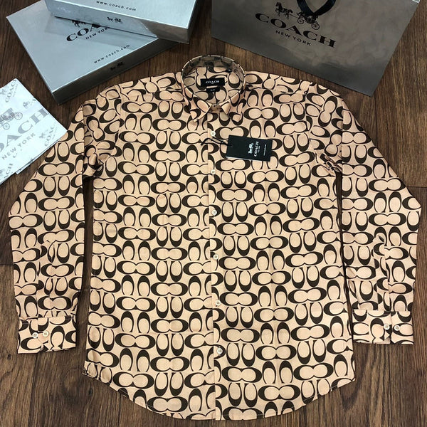 Luxury Brand Printed Shirt For Men