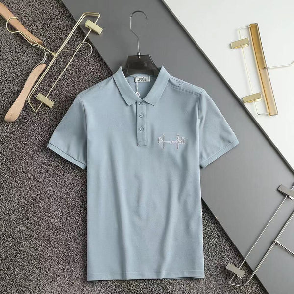 Classy Embroidered Initial Polo T-shirts