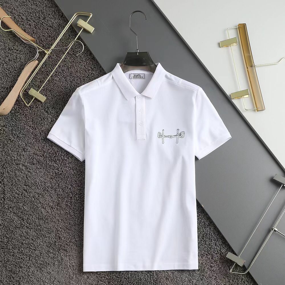 Classy Embroidered Initial Polo T-shirts