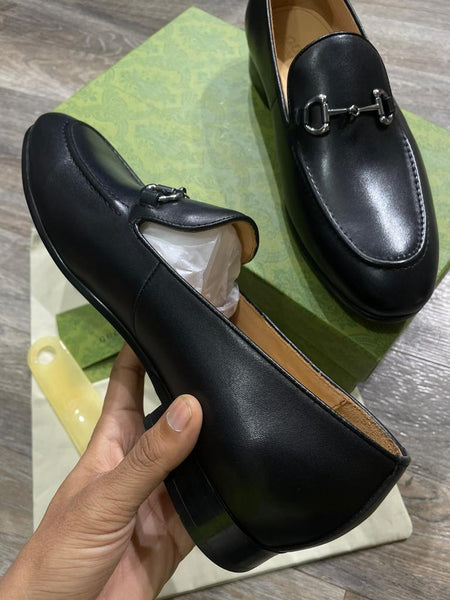 Formal Slip-On Black Leather Shoes