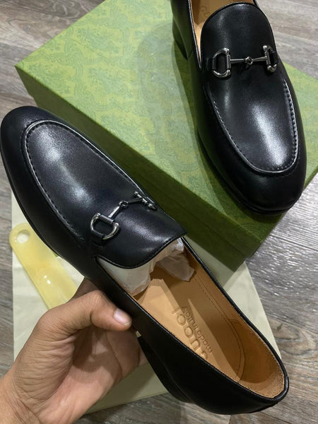 Formal Slip-On Black Leather Shoes