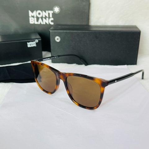 Polarized Plain Arms Sunglasses