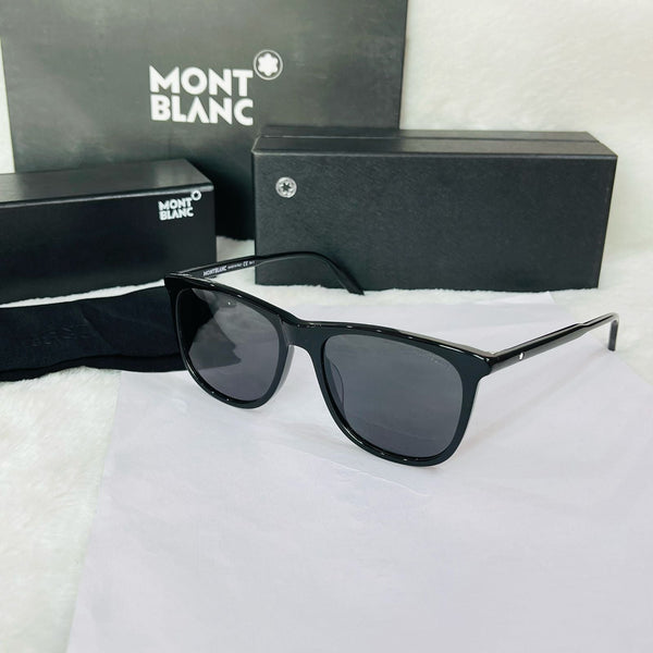 Polarized Plain Arms Sunglasses