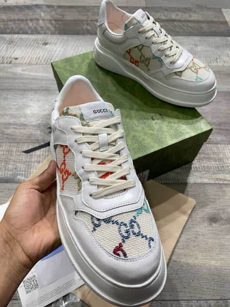 Multi Colored Canvas Sneakers