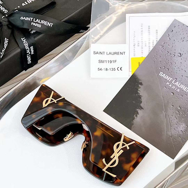 Luxurious Full Frame Initial On Arms Sunglasses