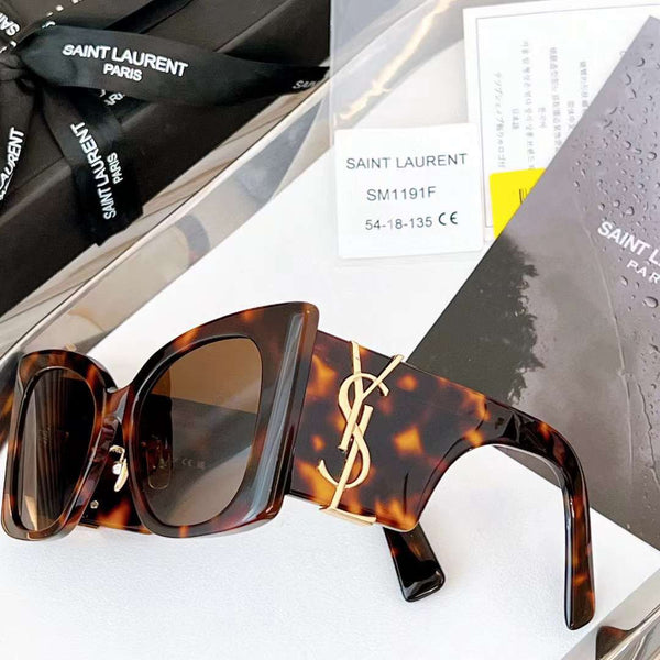 Luxurious Full Frame Initial On Arms Sunglasses