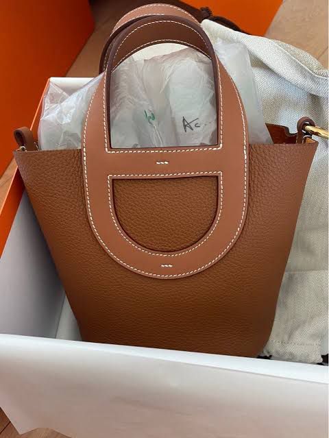 Lady Picotin Leather Tote Bag