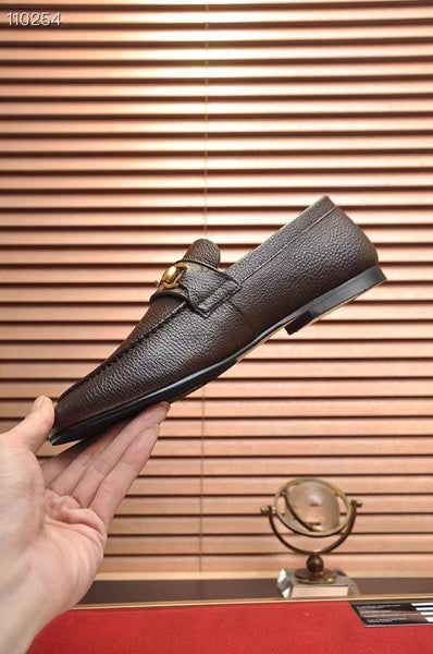 Metal Initial Loafers For Men