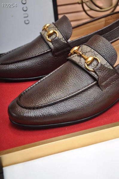 Metal Initial Loafers For Men