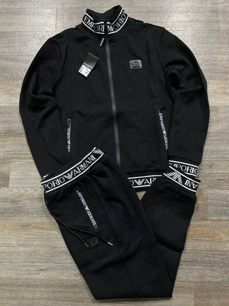 LACED EDGES TRACK SUIT FOR MEN