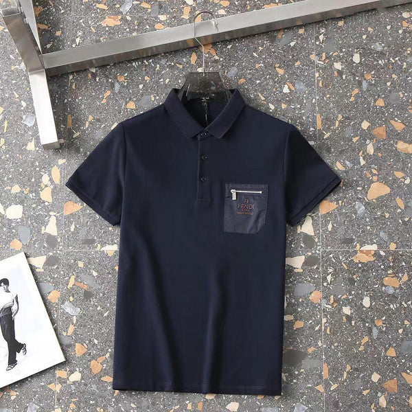 Premium Zipper Pocket Polo Tees