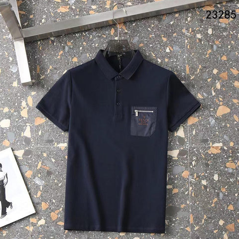 Premium Zipper Pocket Polo Tees