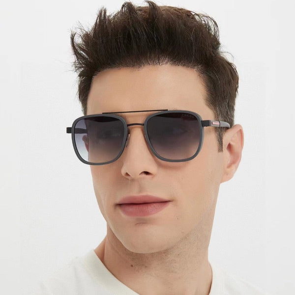 UV Protection Rectangular Sunglasses For Men