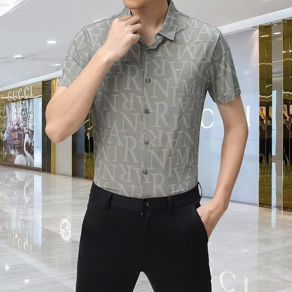 Premium Printed Stretchable Shirt