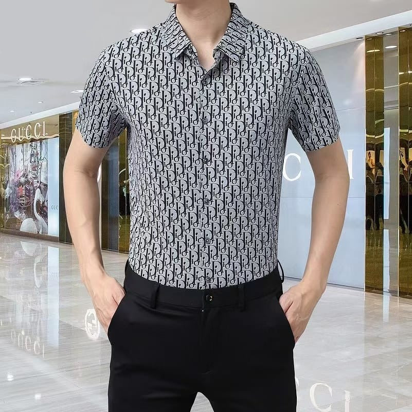 Classic collar Stretchable Shirt