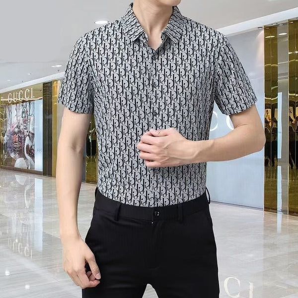 Classic collar Stretchable Shirt